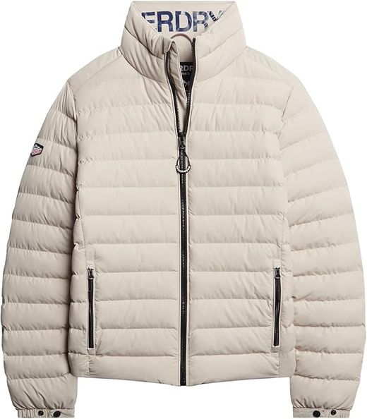 Chaqueta alcochada básica Superdry Chateau Gray