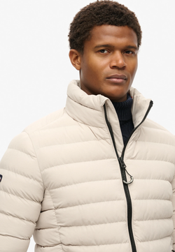 Chaqueta alcochada básica Superdry Chateau Gray