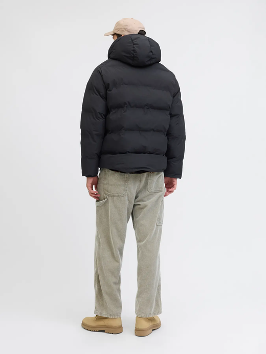 Chaqueta alcochada con capucha Jack & Jones Black
