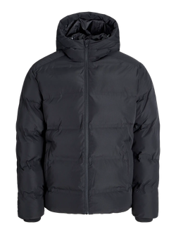 Chaqueta alcochada con capucha Jack & Jones Black
