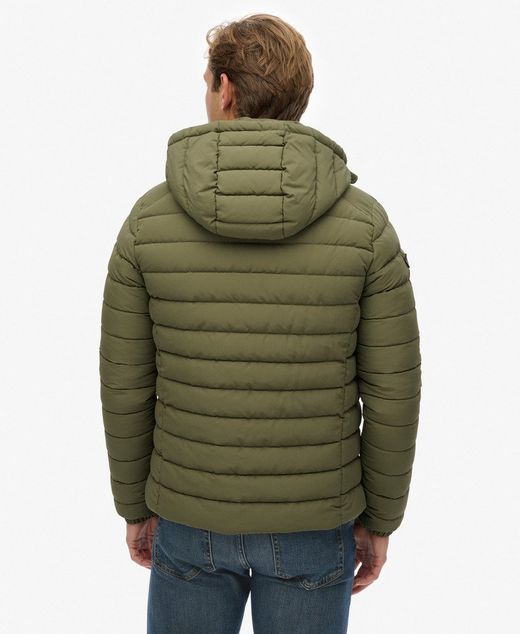 Chaqueta alcochada con capucha Superdry Olive Night