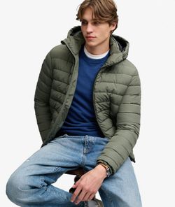 Chaqueta alcochada con capucha Superdry Thyme