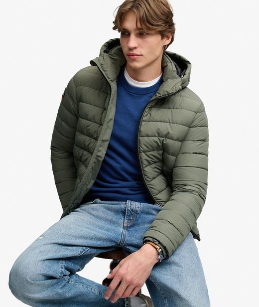 Chaqueta alcochada con capucha Superdry Thyme