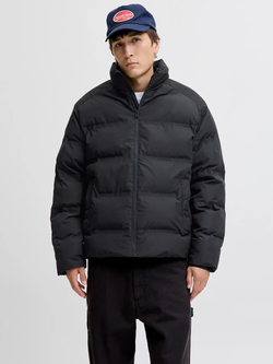 Chaqueta alcochada con cremallera Jack & Jones Black