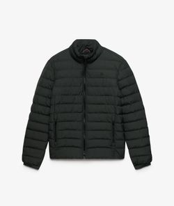 Chaqueta alcochada con micro pata de gallo Superdry Olive Night