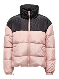 Chaqueta alcochada corta bicolor Only Misty Rose