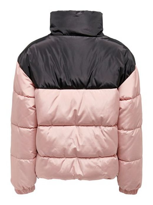 Chaqueta alcochada corta bicolor Only Misty Rose