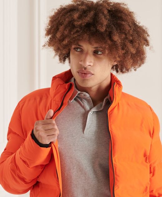 Chaqueta alcochada lisa Superdry Orange