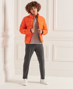 Chaqueta alcochada lisa Superdry Orange