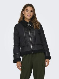 Chaqueta aviador alcochada Only Black