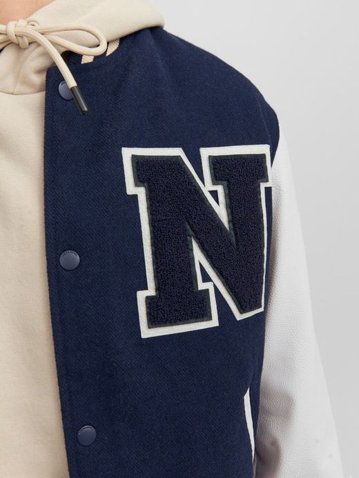 Chaqueta béisbol combinada Jack & Jones Total Eclipse