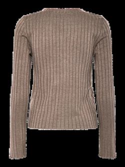 Chaqueta canalé con botones Pieces Morel