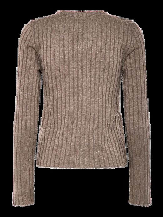 Chaqueta canalé con botones Pieces Morel