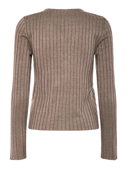 Chaqueta canalé con botones Pieces Morel