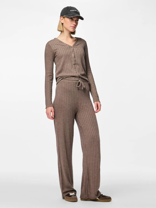 Chaqueta canalé con botones Pieces Morel