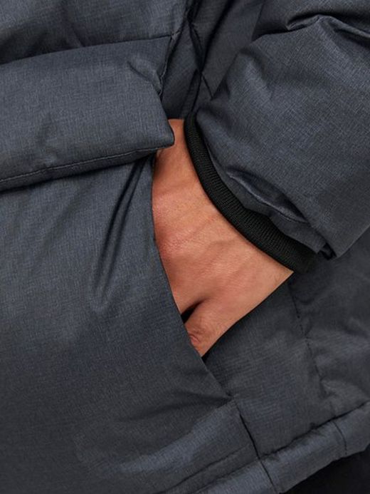 Chaqueta con capucha alcochada Jack & Jones Dark Grey