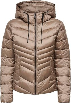 Chaqueta con capucha alcochada Only Fossil