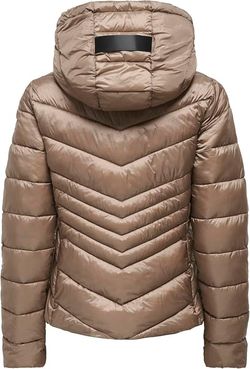 Chaqueta con capucha alcochada Only Fossil