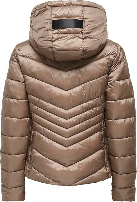 Chaqueta con capucha alcochada Only Fossil