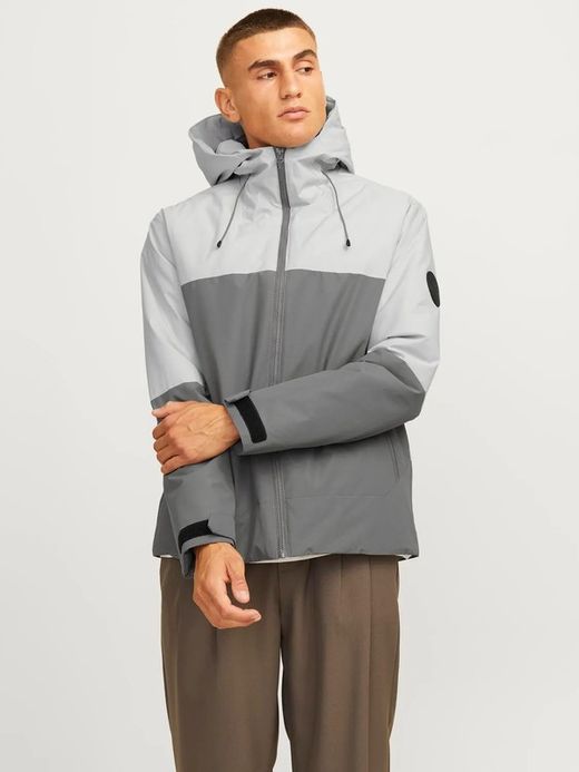 Chaqueta con capucha bicolor Jack & Jones Gargoyle