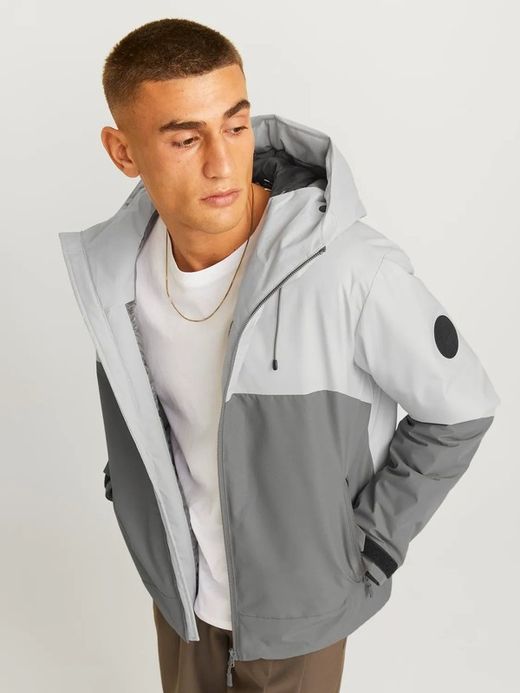 Chaqueta con capucha bicolor Jack & Jones Gargoyle