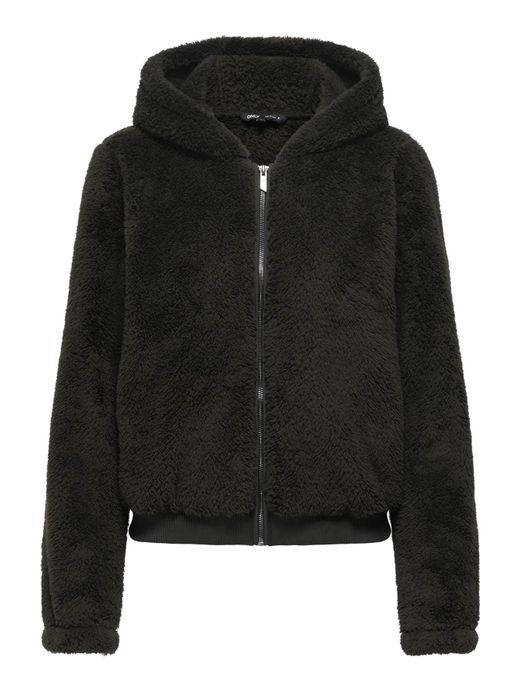 Chaqueta con capucha y con cremallera Only Chocolate