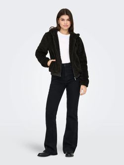 Chaqueta con capucha y con cremallera Only Chocolate