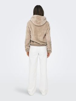 Chaqueta con capucha y con cremallera Only Rose