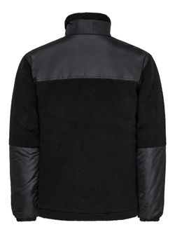 Chaqueta con cremallera teddy Jack & Jones Black