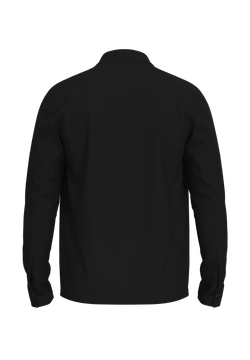 Chaqueta con cremallera y bolsillos Selected Black