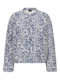 Chaqueta con estampado floral monocolor Only Cloud Dancer