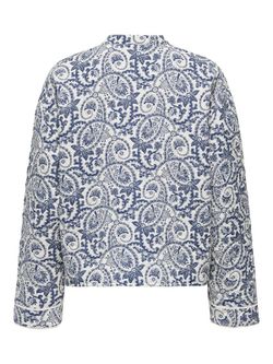 Chaqueta con estampado floral monocolor Only Cloud Dancer