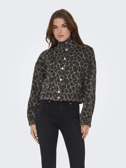 Chaqueta corta animal print Only Fungi