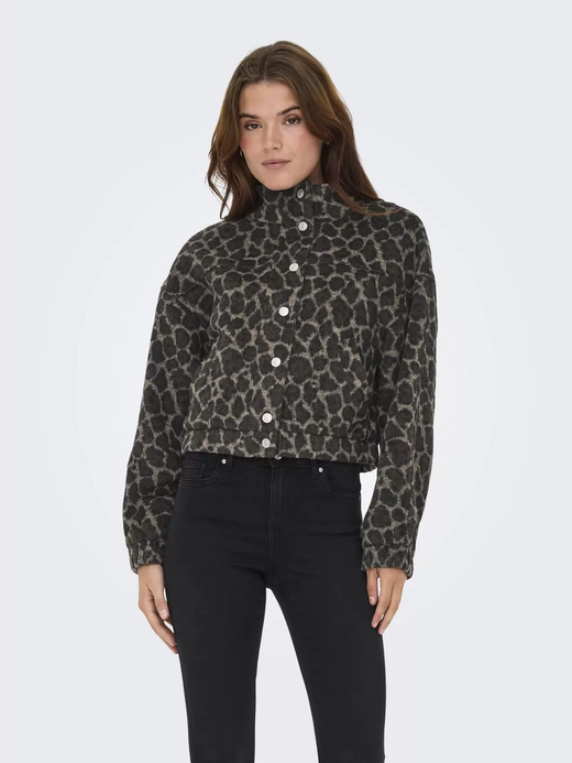 Chaqueta corta animal print Only Fungi
