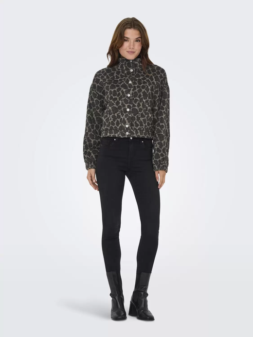 Chaqueta corta animal print Only Fungi