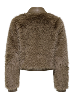 Chaqueta corta combinada de pelo Only Mountain Spring