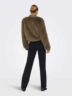 Chaqueta corta combinada de pelo Only Mountain Spring