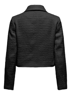 Chaqueta corta con bolsillos con botones dorados Only Black