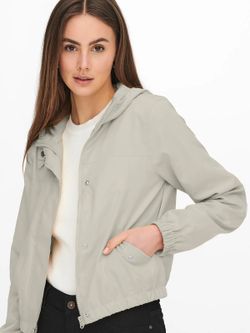 Chaqueta corta con capucha Jdy Moonbean
