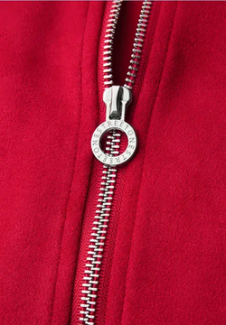 Chaqueta corta con cremallera Street One Red