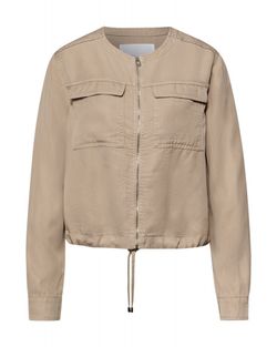 Chaqueta corta con cremallera Street One Safari