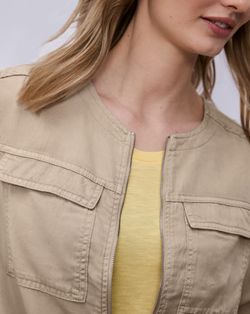 Chaqueta corta con cremallera Street One Safari