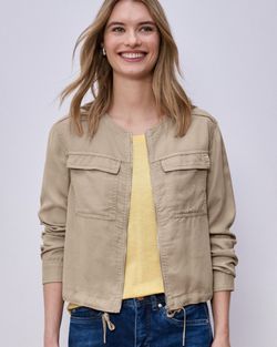 Chaqueta corta con cremallera Street One Safari