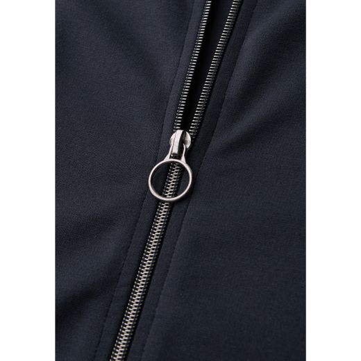 Chaqueta corta con cremallera Street One Shadow Blue