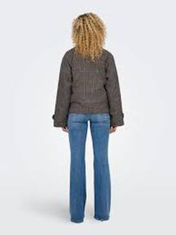 Chaqueta corta cruzada pata de gallo Only Humus