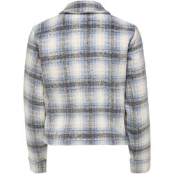 Chaqueta corta cuadros bicolor Only Allure