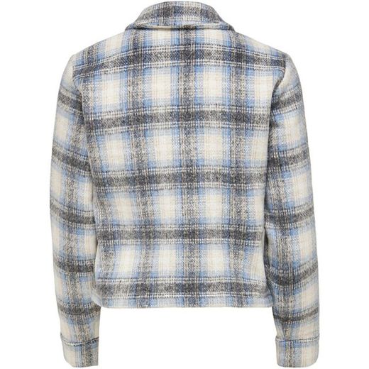 Chaqueta corta cuadros bicolor Only Allure