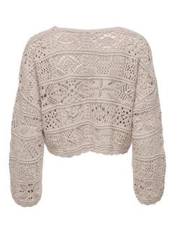 Chaqueta corta de punto calado Only Pumice Stone