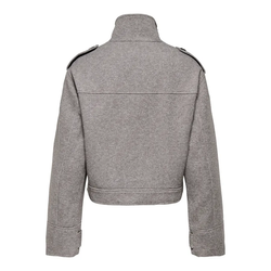 Chaqueta corta jaspeada con bolsillos Only Plum Kitten