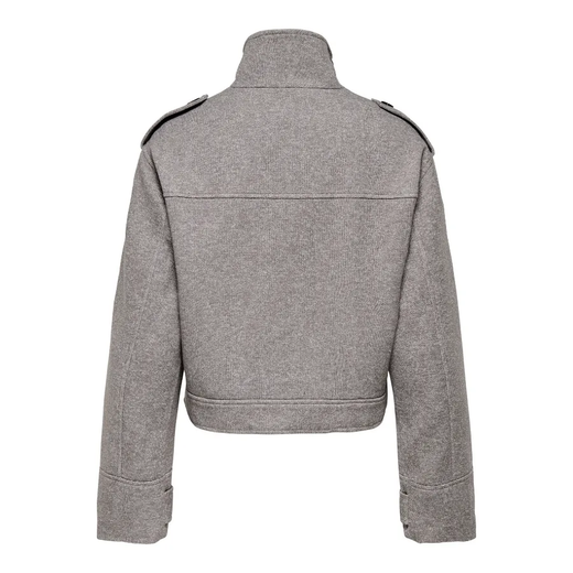 Chaqueta corta jaspeada con bolsillos Only Plum Kitten